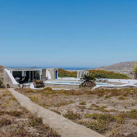 Angelica W Pool, Sea View, 2bdr Vila Panormos (Mykonos)
