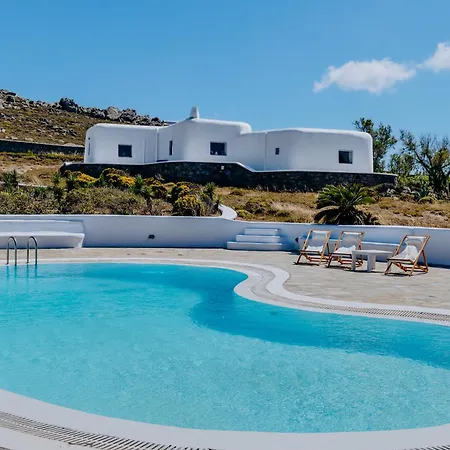 Vila Angelica W Pool, Sea View, 2bdr Panormos (Mykonos)